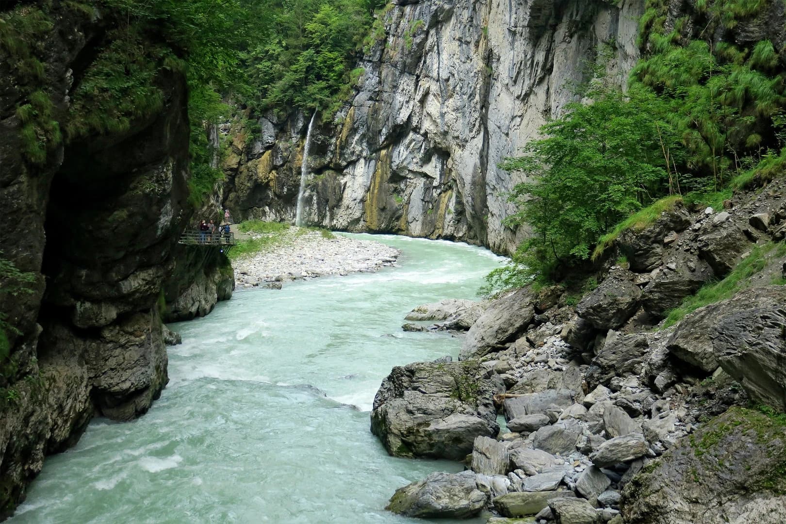 Feel the Rush of Nature at Aare Gorge and Reichenbach Falls