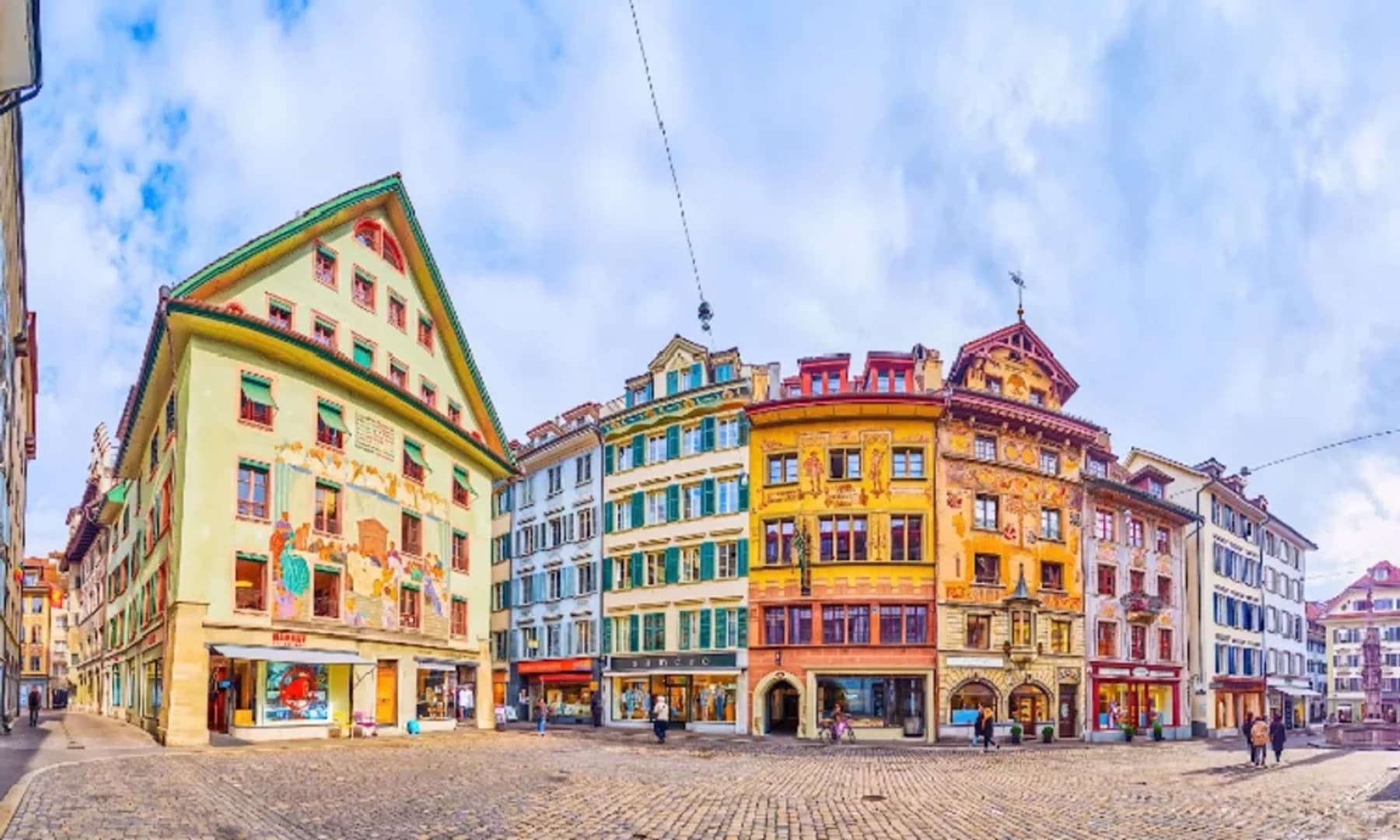 Trace Lucerne’s Painted Streets