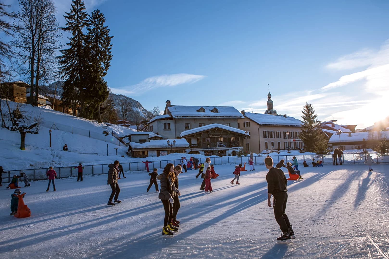 Glide on Ice Skates