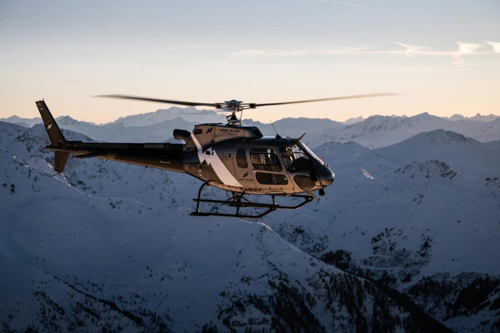 Soar Above Mont Blanc in a Helicopter Adventure