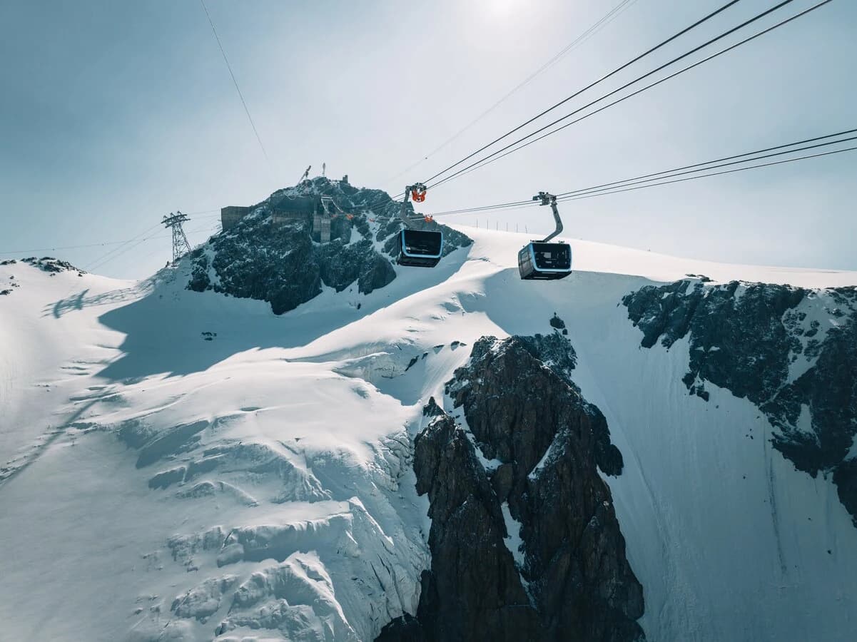 Ride up to Matterhorn Glacier Paradise for glacier views & Alpine panorama