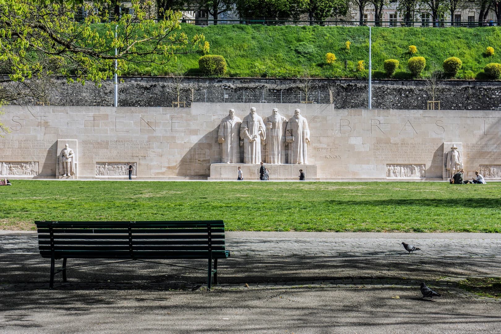 Enjoy a Walk in Parc des Bastions