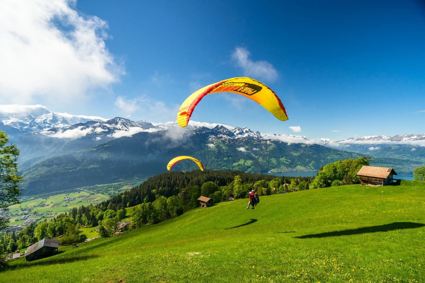 Try Paragliding Over Interlaken