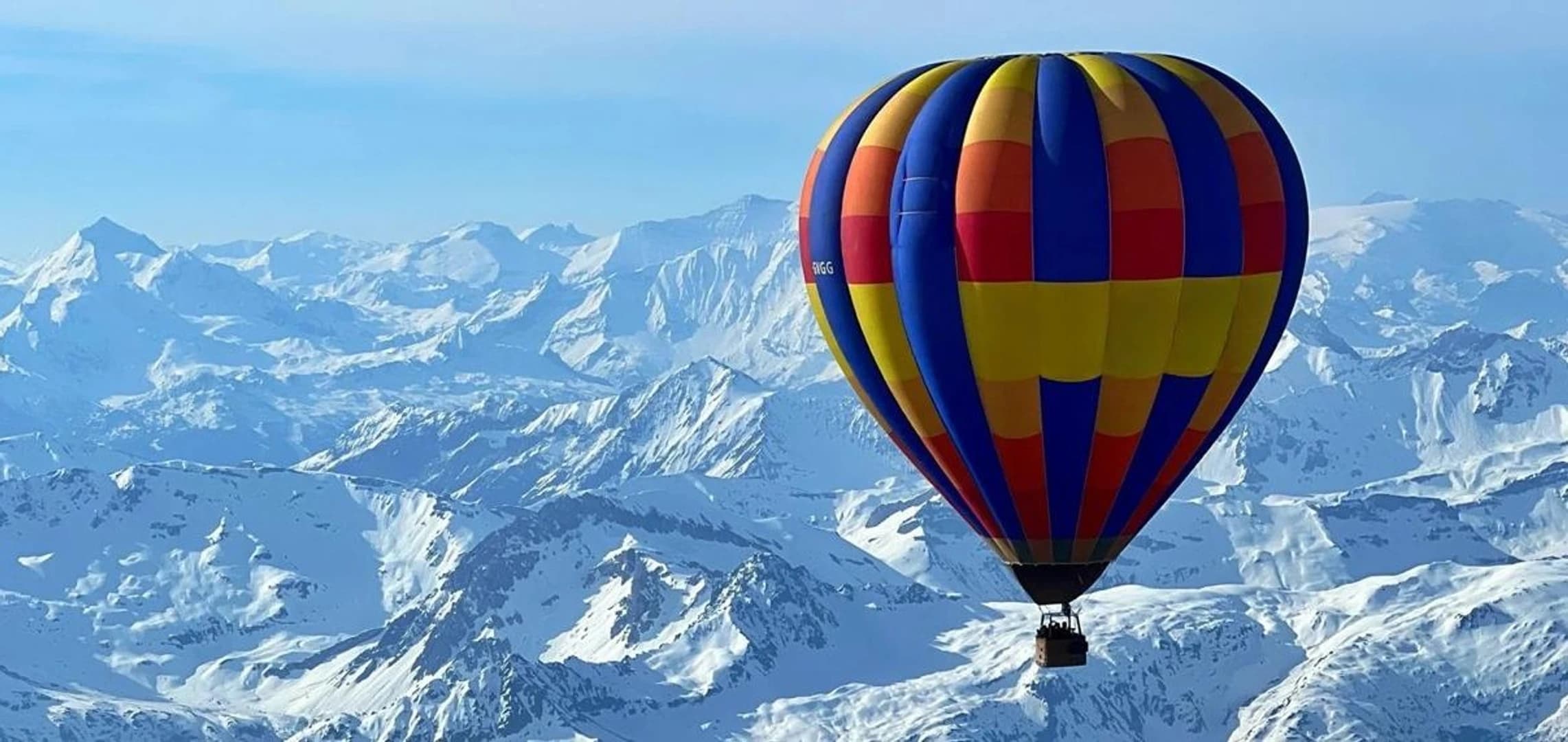 Float Over Mont Blanc in a Hot Air Balloon