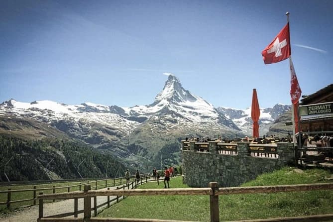 Ascend to Sunnegga Paradise & Enjoy Alpine Views